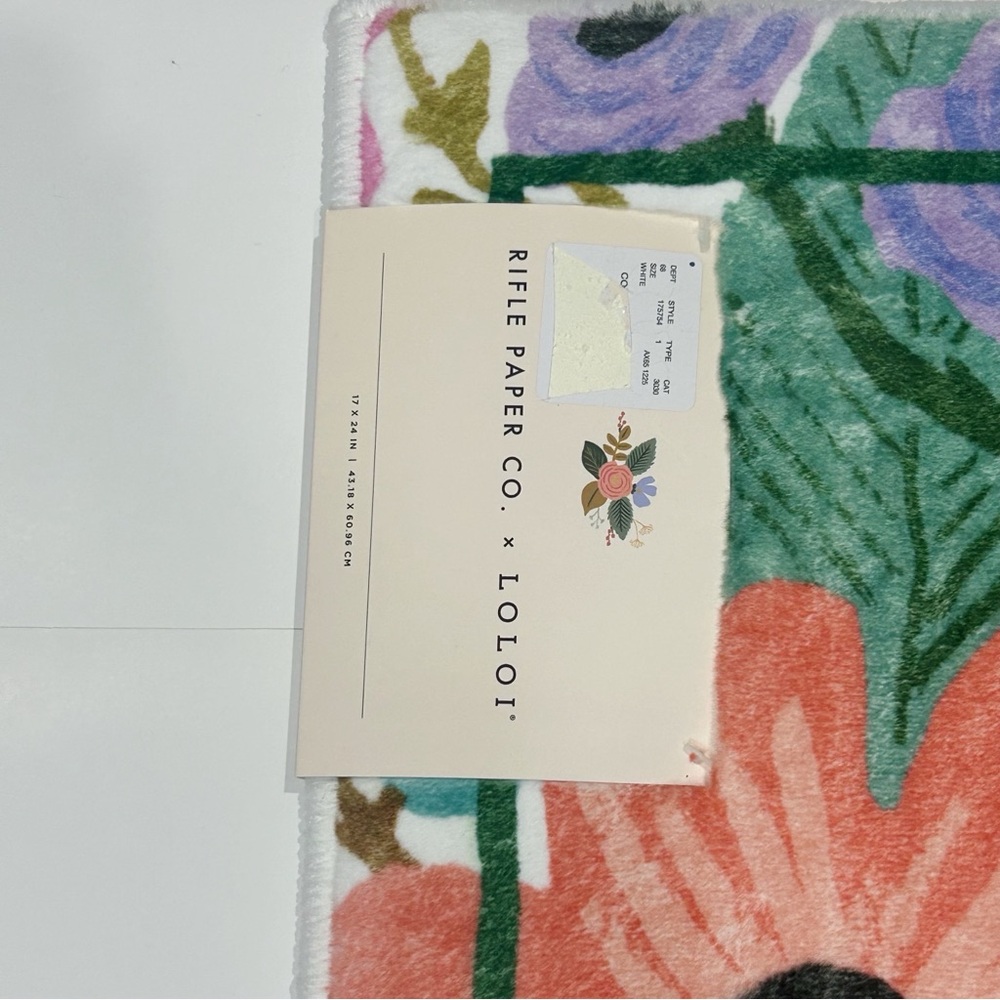 Rifle Paper Co. Bath Mat - Picture 3 of 5